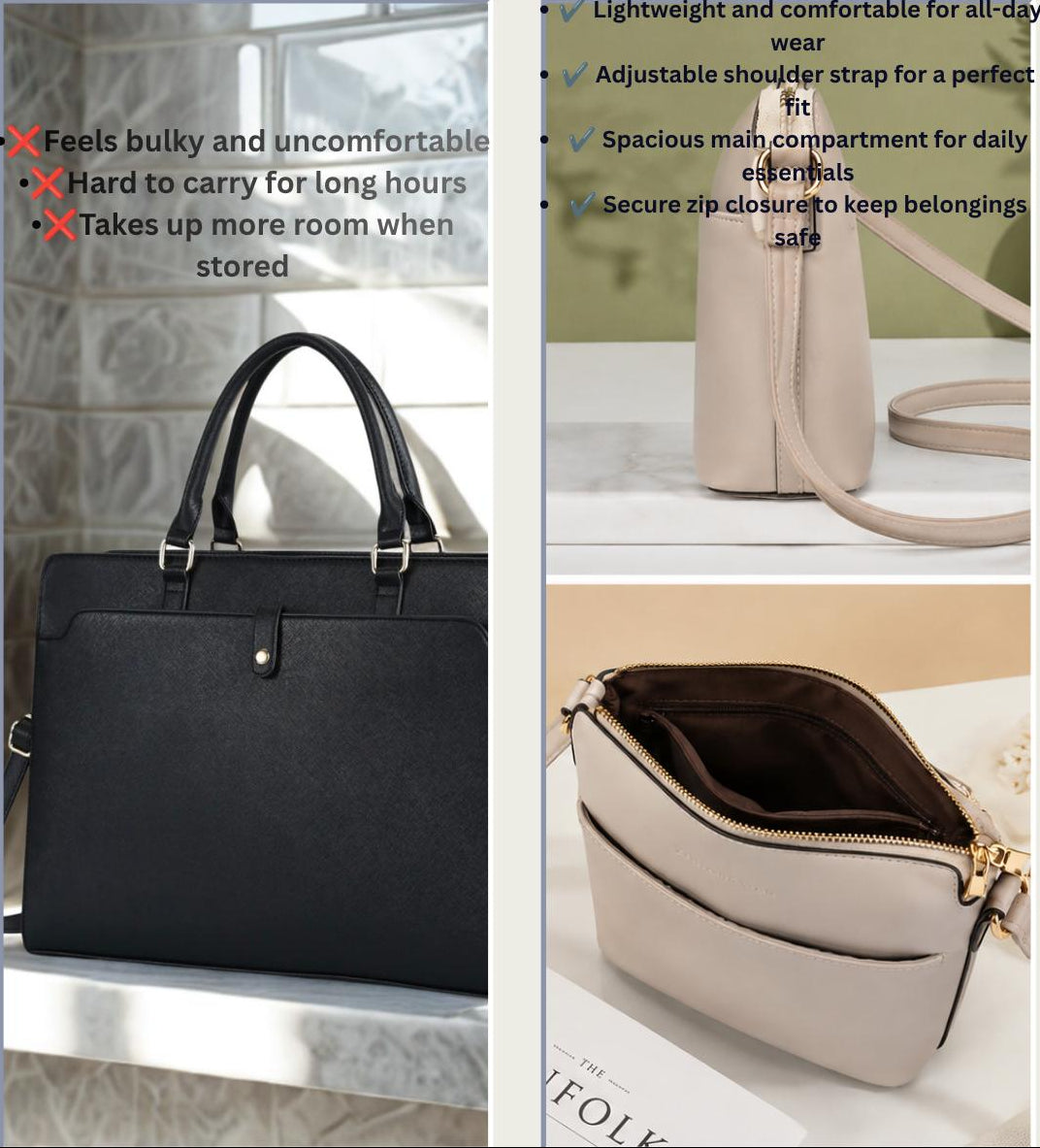 Casual Chic Girls Cross Body Bag