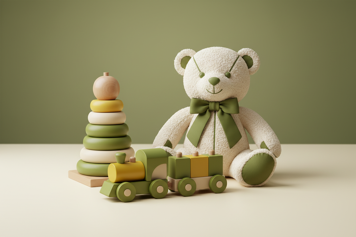 Toys Collection Close-Up